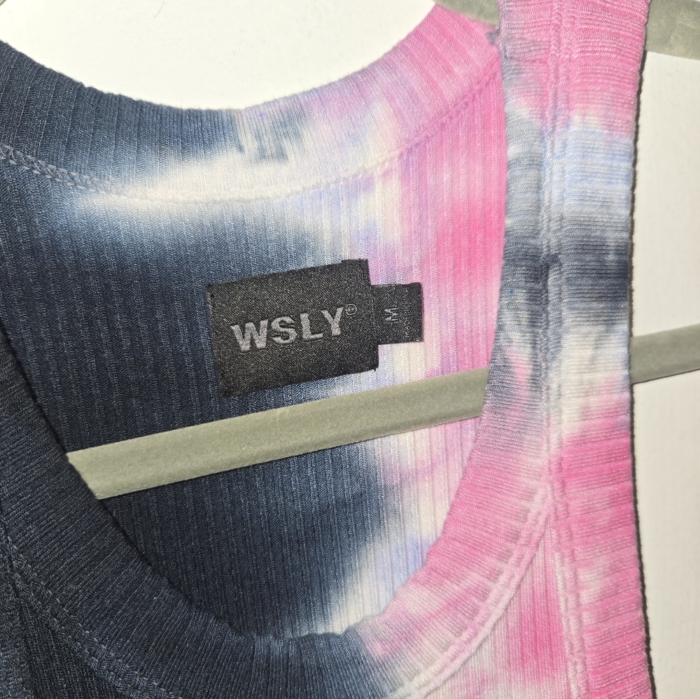 WSLY Multicolor Ribbed Rivington Dress Never Worn, No Tags